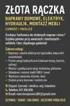 Złota rączka remont awarie elektryczne hydrauliczne