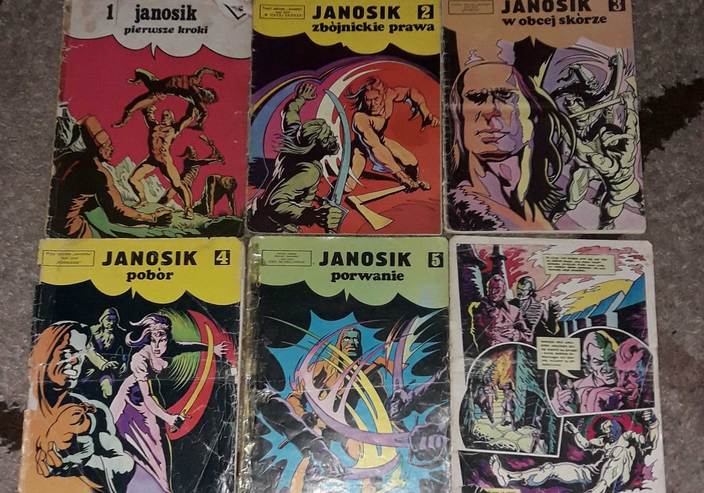 Janosik komiks komiksy 1974r unikaty