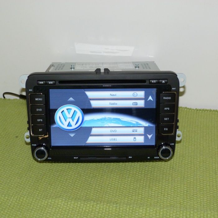 Rádio DVD para VW Golf, Skoda e Seat - GPS