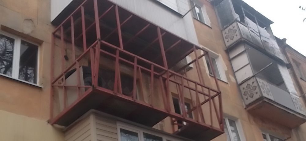 Балконы расширение...