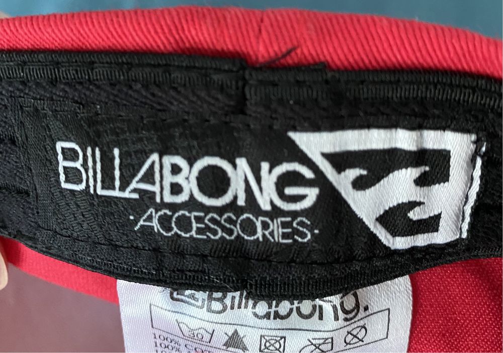 Boné Billabong vermelho