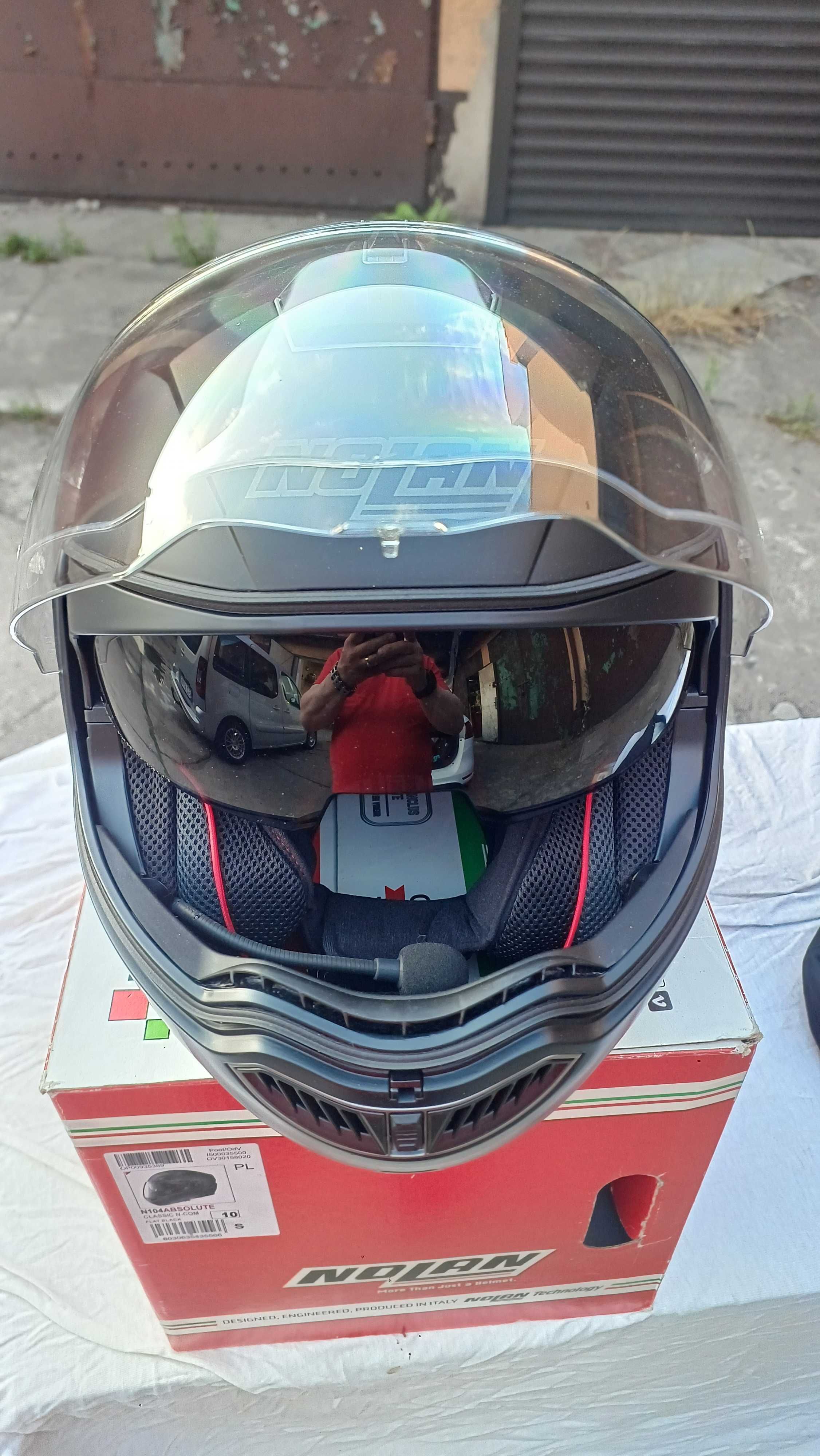 Kask Nolan N104 Absolut z interkomem