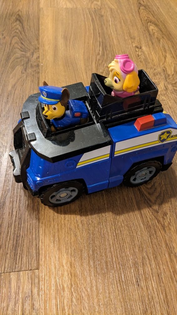 Psi patrol rozkładany pojazd Chase Skey