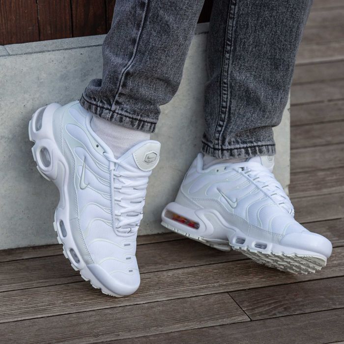 Чоловічі кросівки Nike Air Max TN білі | мужские кросовки Nike