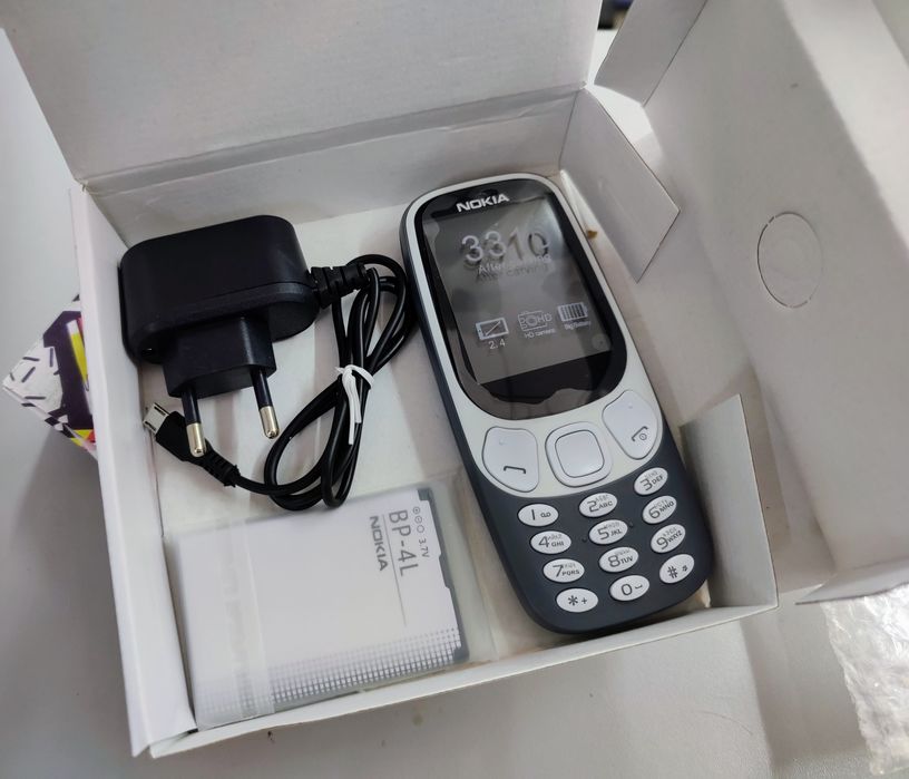 Телефон Nokia 3310. Нові. Нокиа. Кнопки 2 мови.