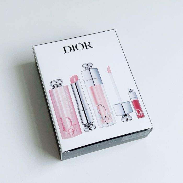 Набір для губ Dior Addict Natural Glow set  Dior бальзам блиск
