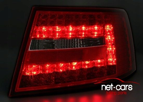 Lampy tylne tył AUDI A6 C6 LED Diodowe dymione org pod LED