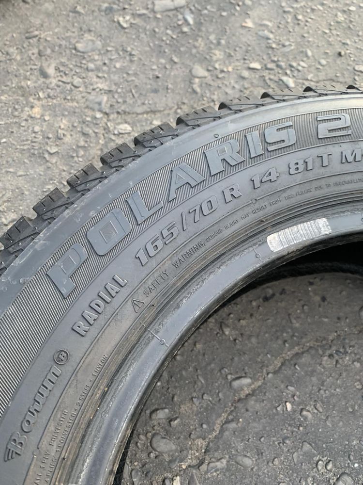 Шини 165/70 R14 Barum 2023p зима 7мм
