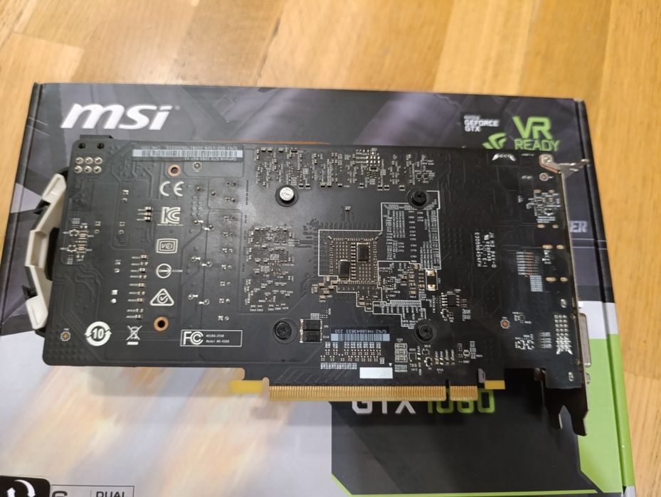 Відеокарта Msi GTX 1060 6GB