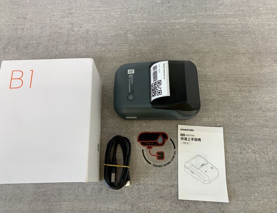 Niimbot B1 B21 B23 Термопринтер принтер наклеек этикеток беспроводной