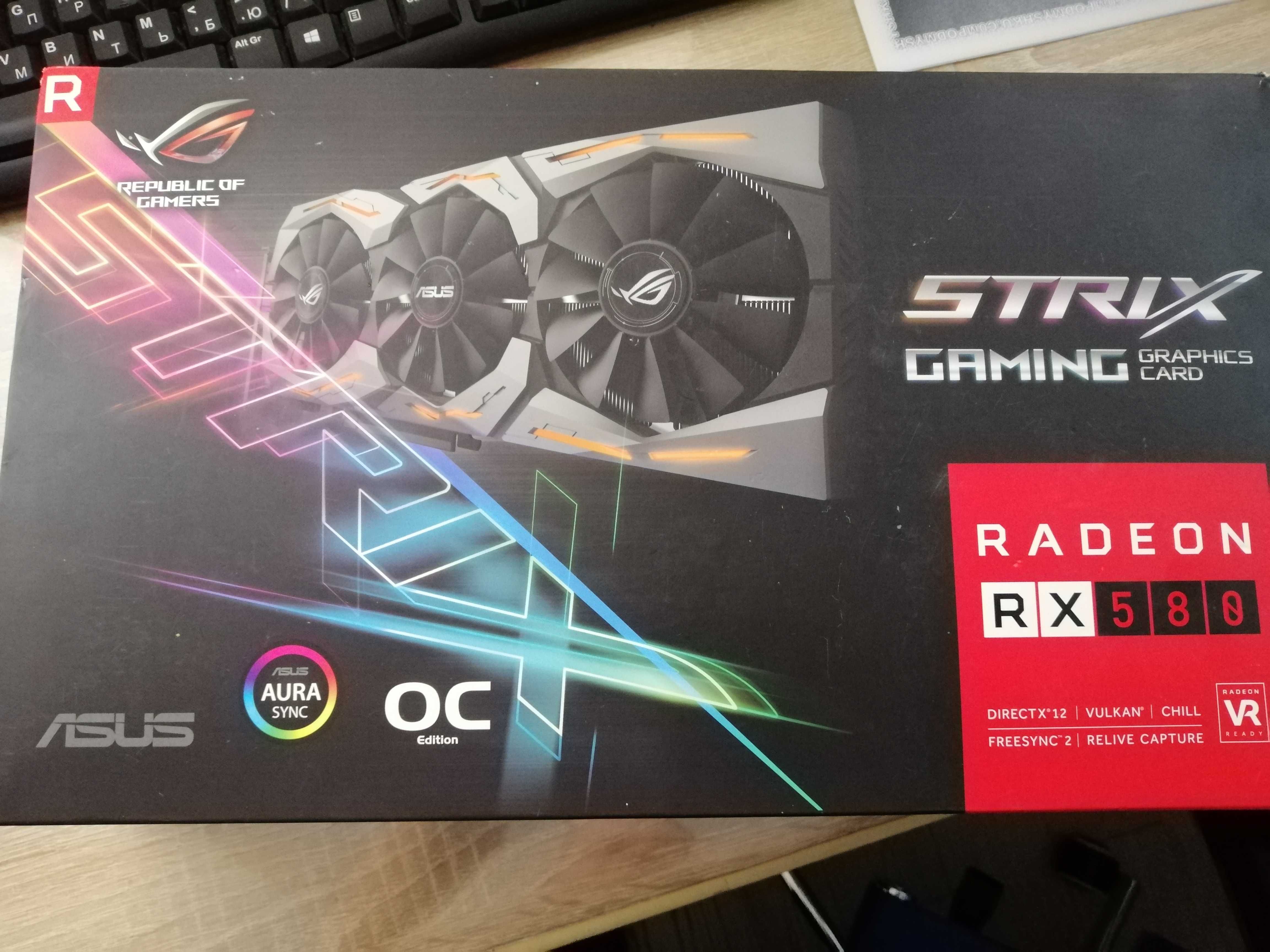 Відеокарти RX 580 8 ГБ