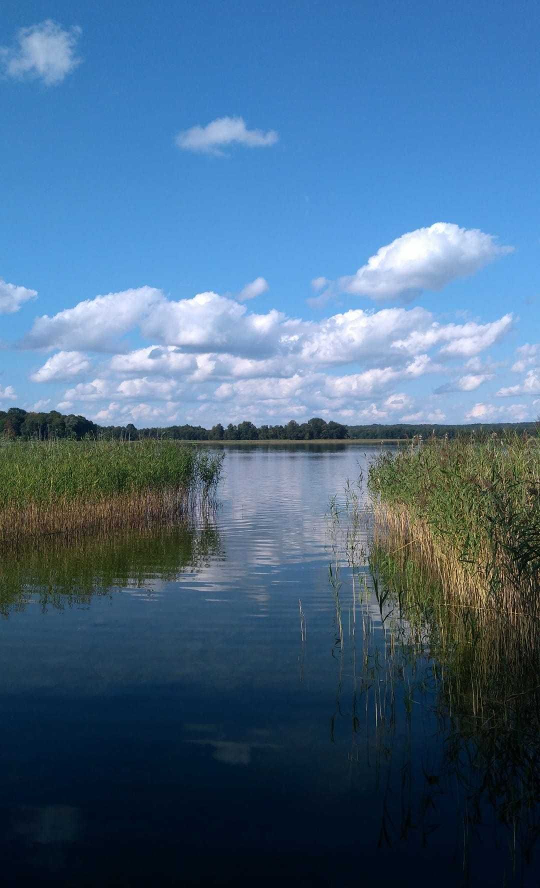 Domek letniskowy nad samym j.Narie Bogaczewo.50 m do plaży.