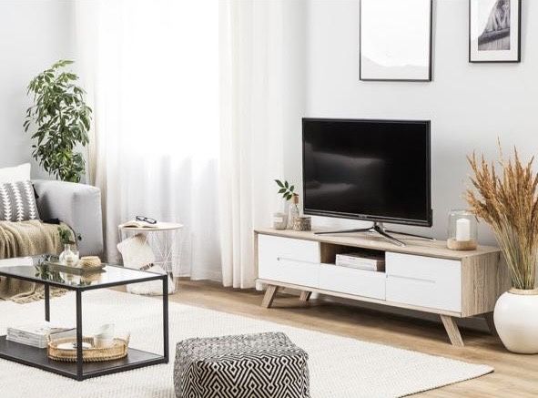 Rack para tv da Beliani