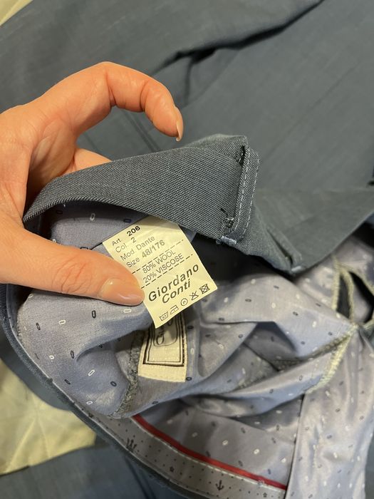 Чоловічій костюм 46 р брюки піджак костюм