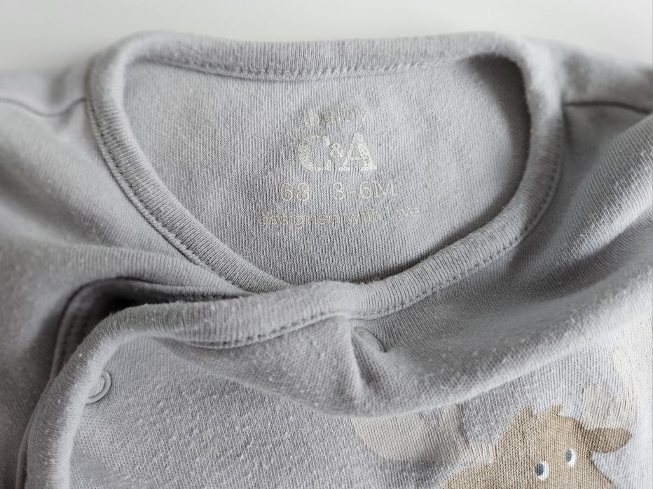 Komplet, zestaw  niemowlęcy; 3 pajacyki; 68; C&A 
Rozmiar: 68
Marka: