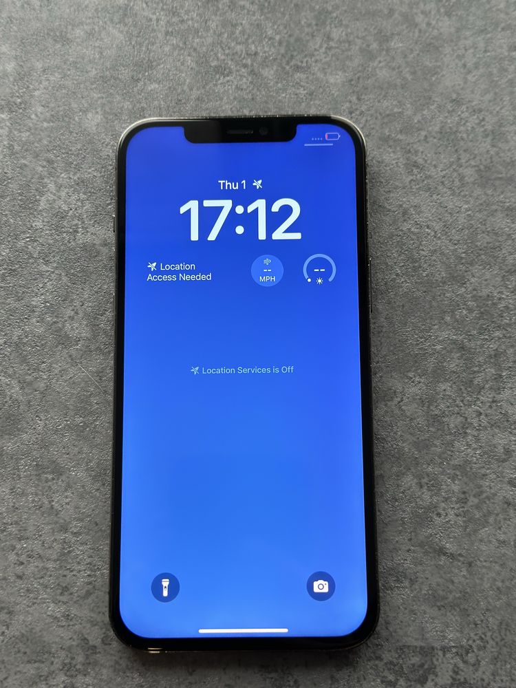 Apple Айфон/Iphone 12pro max 256gb Graphite Неверлок АКБ:92% (425$)