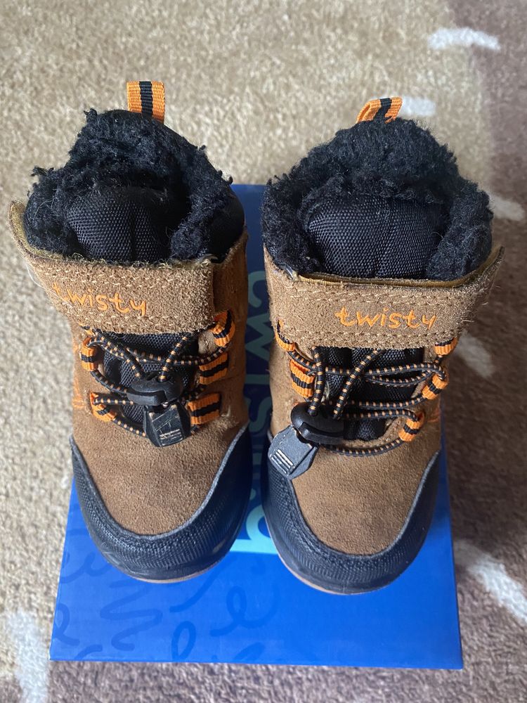 Buty zimowe dla chłopca ŚNIEGOWCE TWISTY r.23