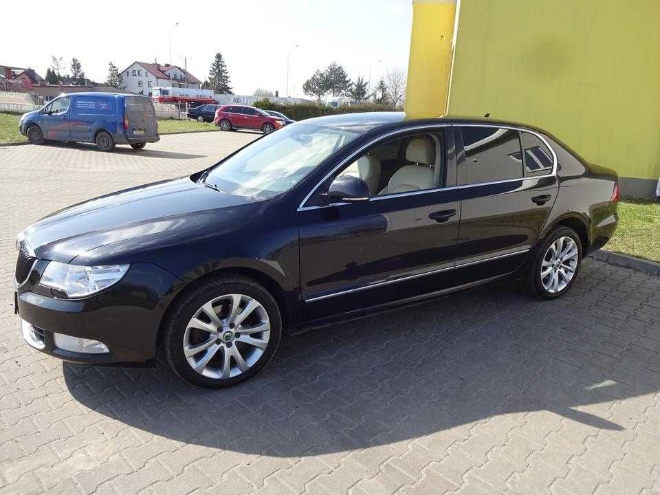 Skoda Superb # DSG # Skórzana tapicerka # Super Stan