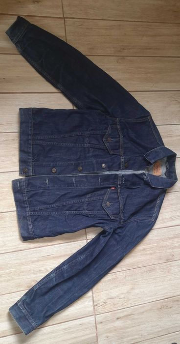 LEWIS Куртка джинсова темно синя XL