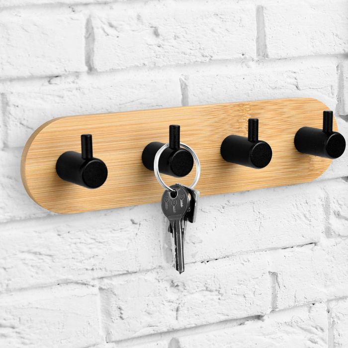 Wieszak loftowy ścienny KENDAR poczwórny