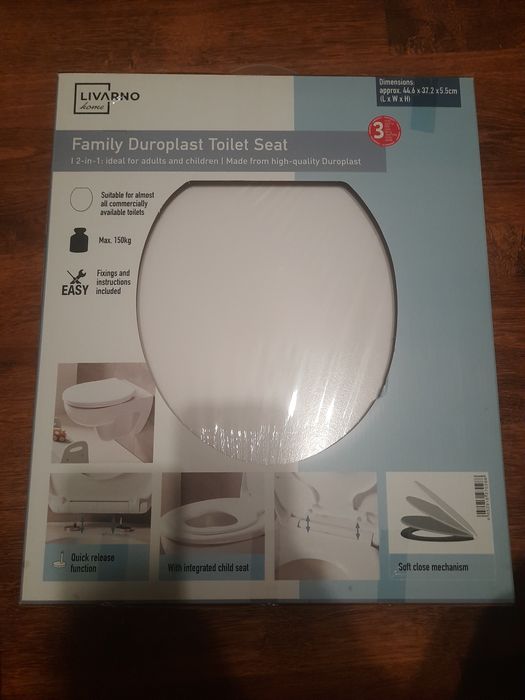 (Nowa) deska WC woldoopadająca Family Duroplast