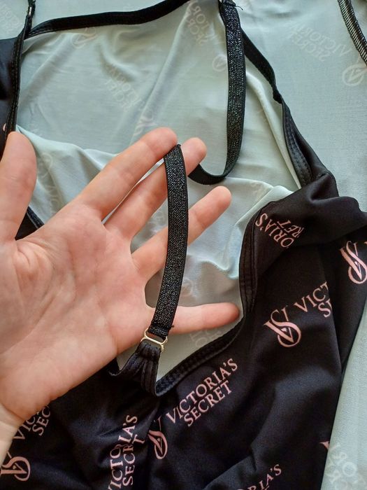 Атласна піжама -  трійка victoria's secret    xl-xxl, оригінал