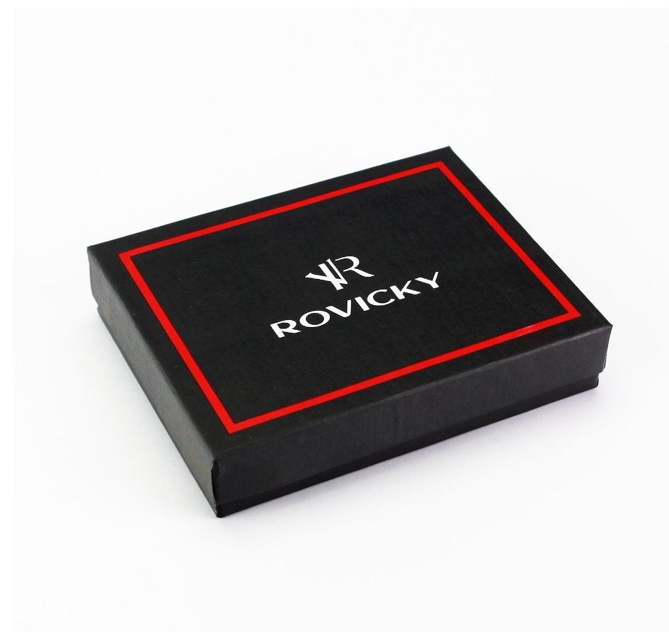 Rovicky N992L-RVTP RFID czarny + czerwony