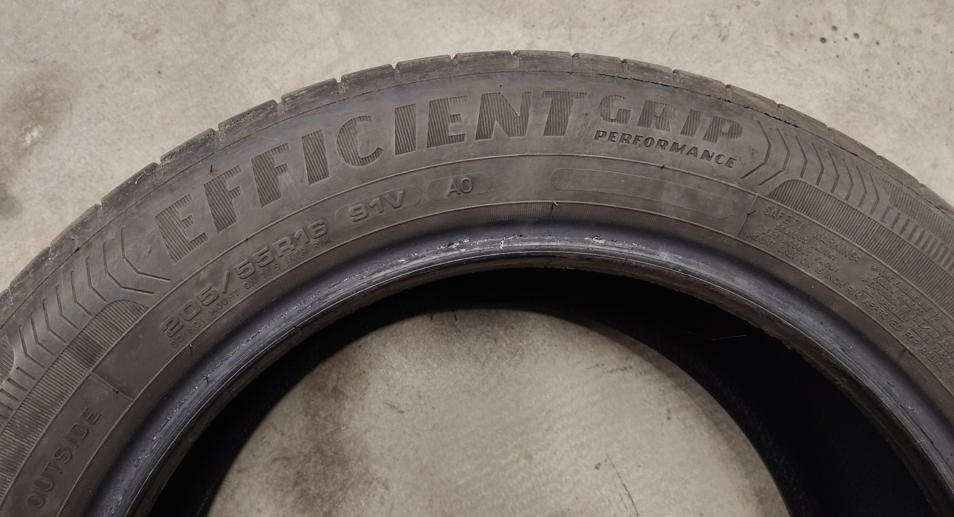 Opony letnie Goodeyar EfficientGrip  205/55/16