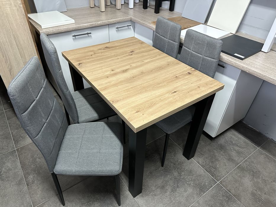 Zestaw Kwo1 femi 100 stół + 4 krzesła