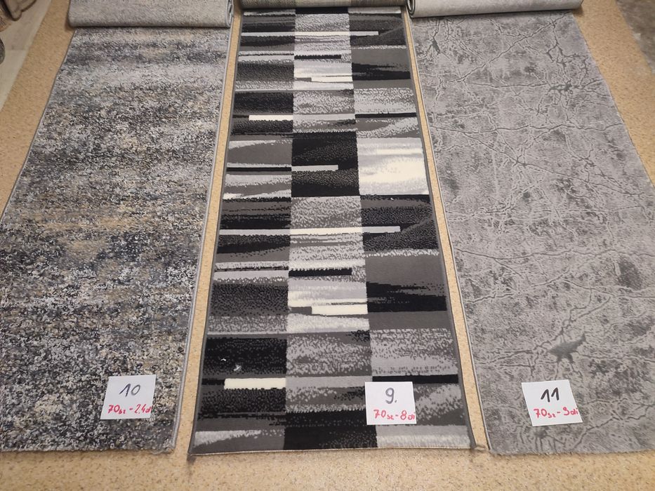 Chodniki dywanowe grube nowe tanio modne wzory kolory