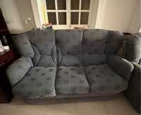 Conjunto sofas 3 lugares + 2 poltronas