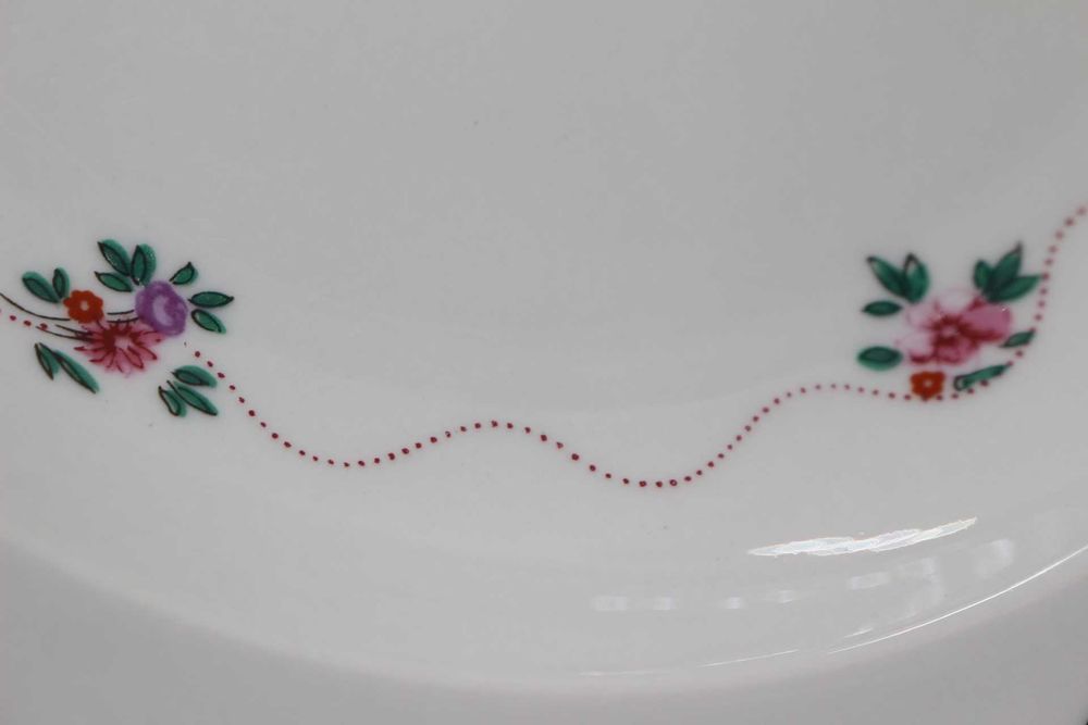 Prato Sopa Coleção Sílvia Vista Alegre 1980