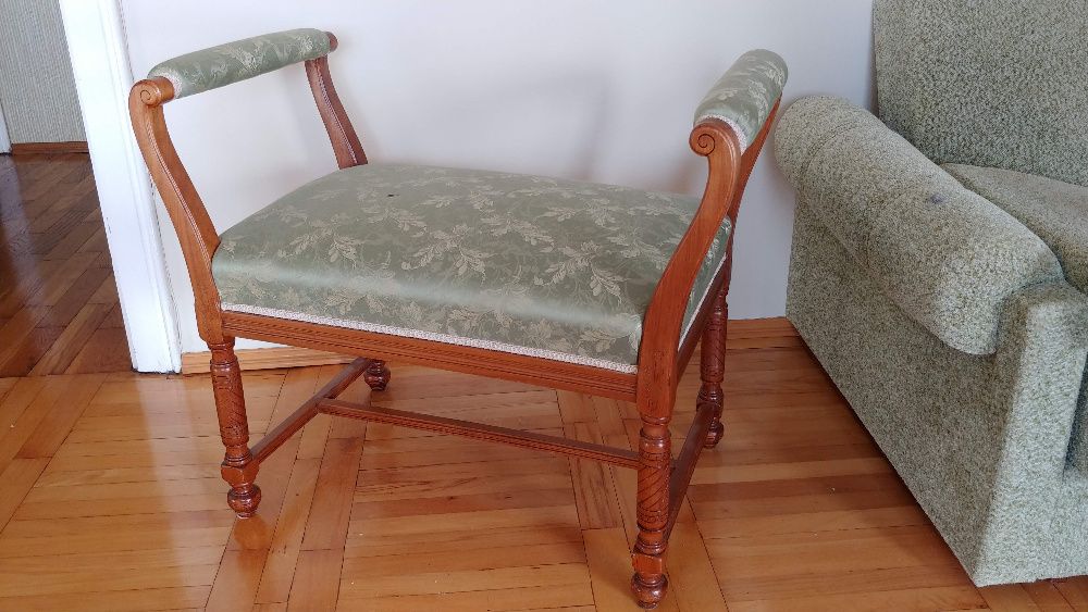 Taboret do toaletki antyk