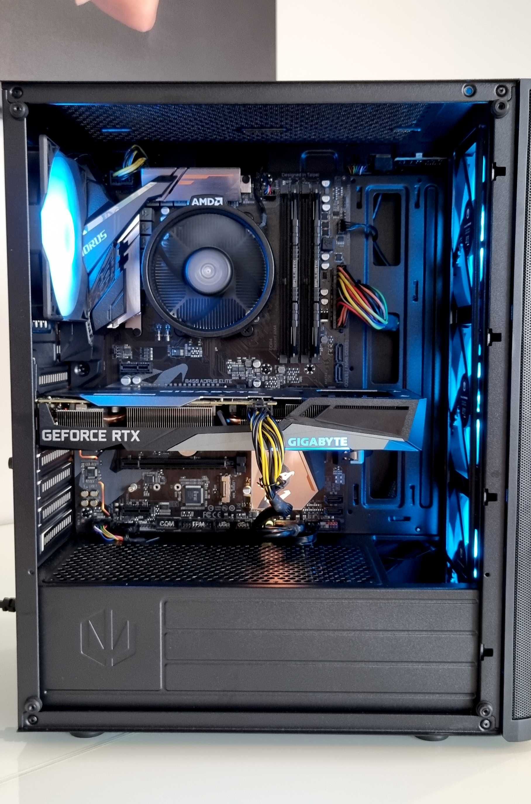 RTX 3060 Ryzen 3600X Komputer Gamingowy