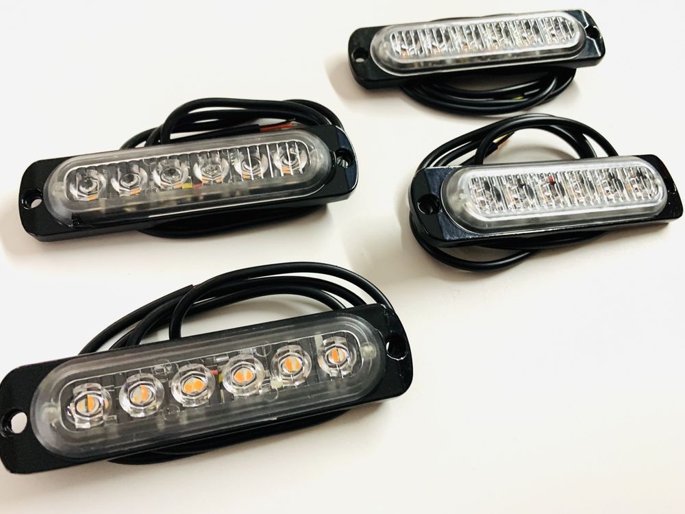 Lampy błyskowe stroboskop LED 10 x 6W 12V-24V 10 funkcji