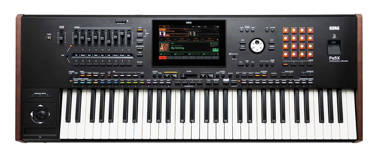 KORG PA5X 61 + głośnik PAAS mk2 + STYLE | Mega Zestaw