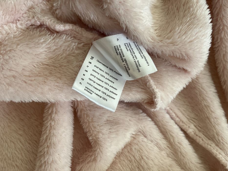 Szlafrok polarowy NKD 122-128 cm