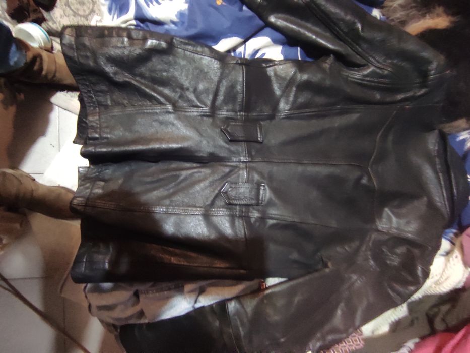 Casaco de pele genuína