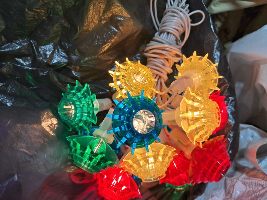 Sprzedami Swiatelka na choinke czas PRL