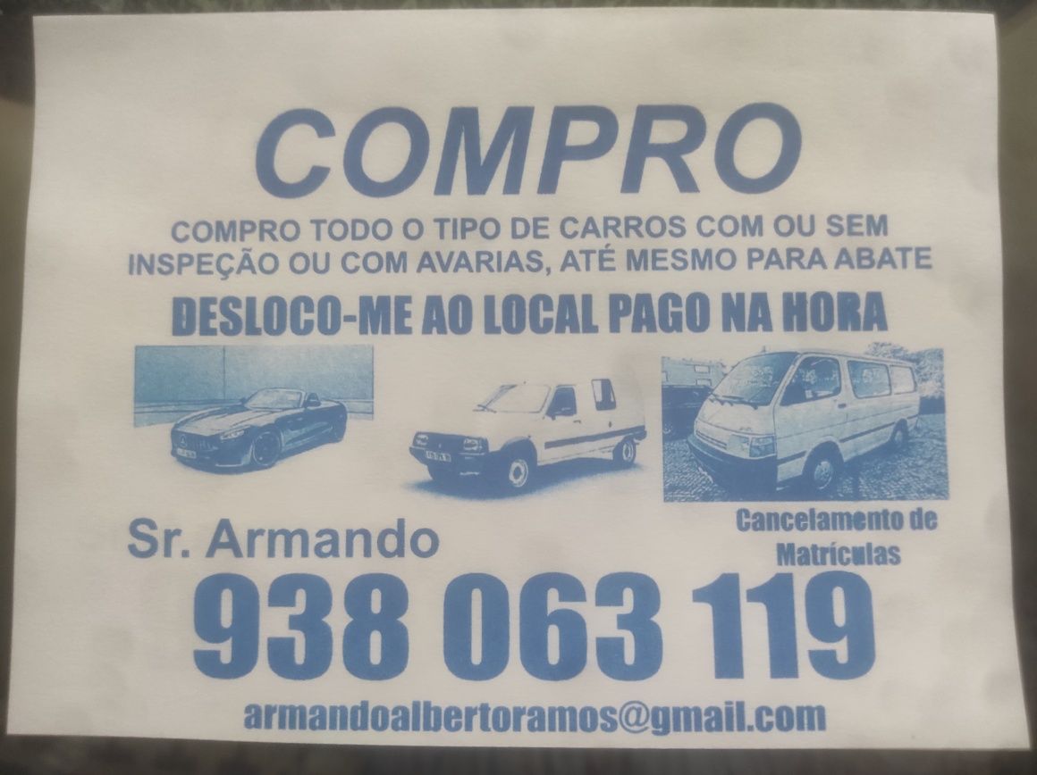 Avaliamos o seu automóvel