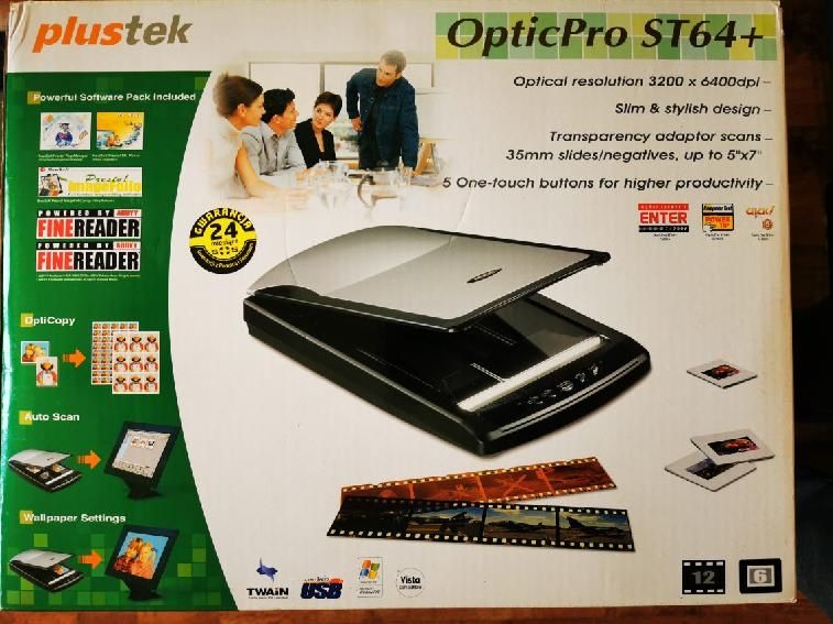 Skaner Plustek OpticPro ST64+