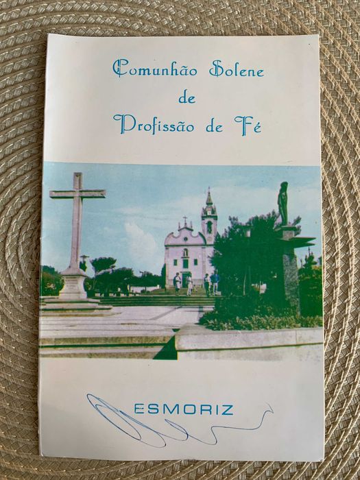 Postais religiosos e de Natal antigos vintage dos anos 70 / 80