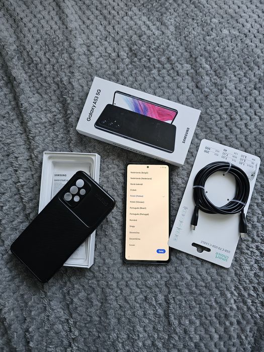 Smartphone Samsung A53 5G telefon 128GB Android 15 Dual Sim 6.5"