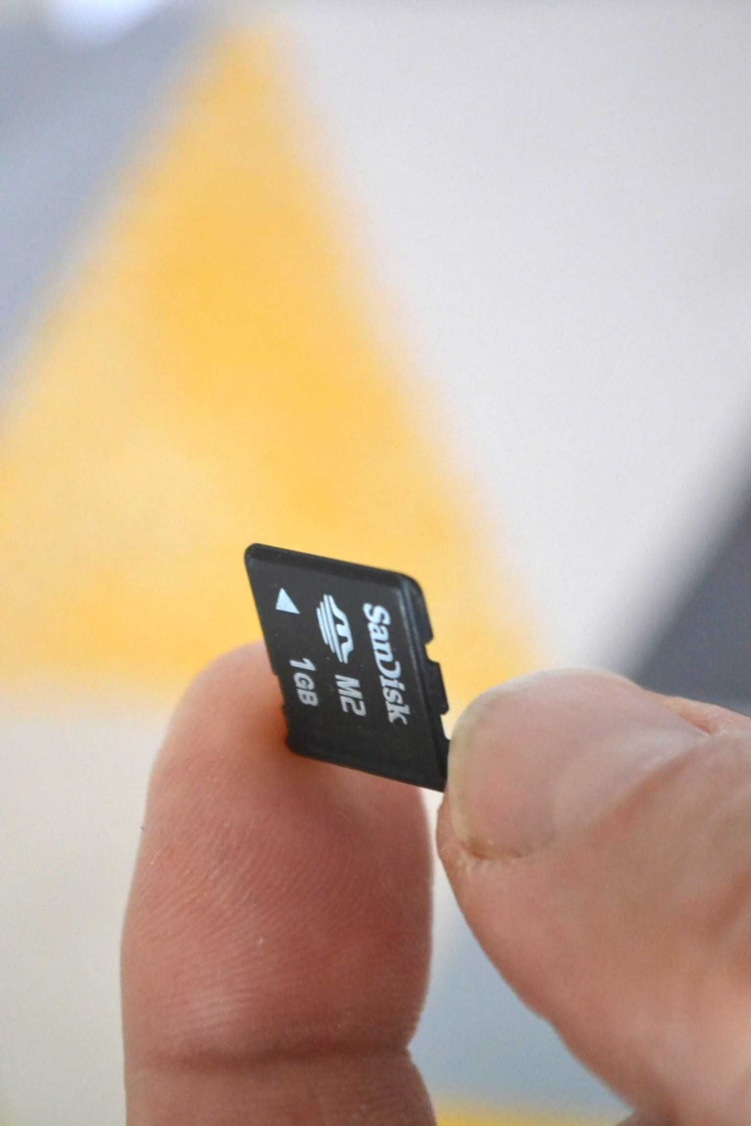 karta pamięci SANDISK M2 1GB stara retro sprawna błyskawicznie 24h