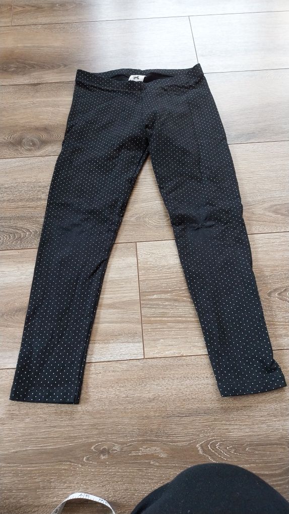 Legginsy c&a r. 128 ciepłe