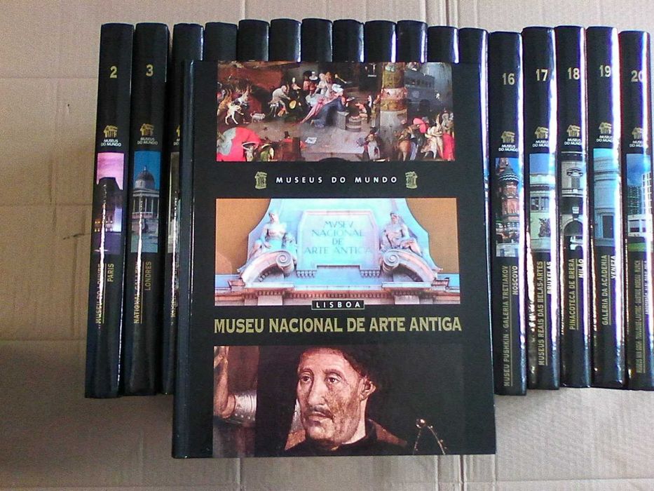 Museus do Mundo - 19 volumes (falta um)
