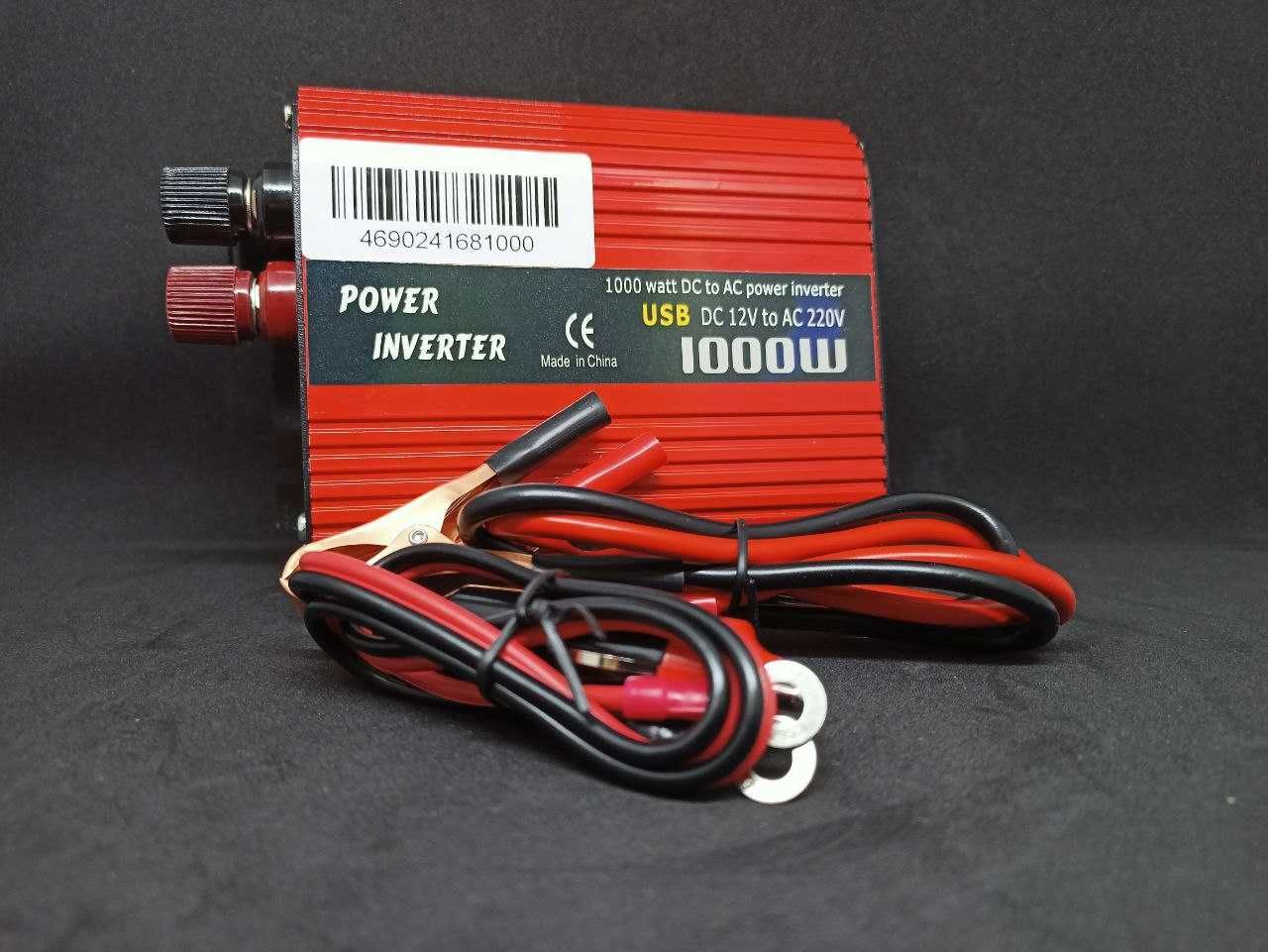 Преобразователь напряжения ↔ тока Wimpex 1000W 12V-220V ↔ Инвертор ↔