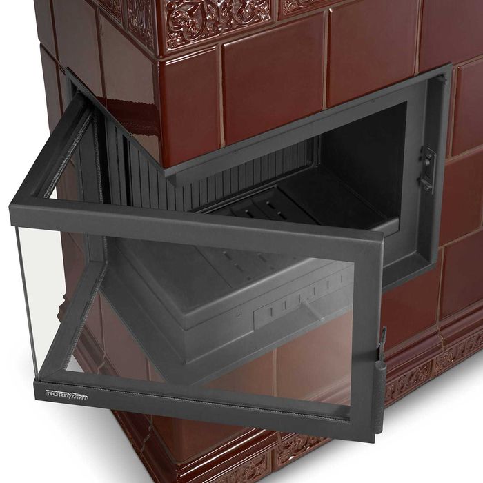 Piec kominek piecyk kaflowy ceramiczny obudowa kominkowa narożny PORTO