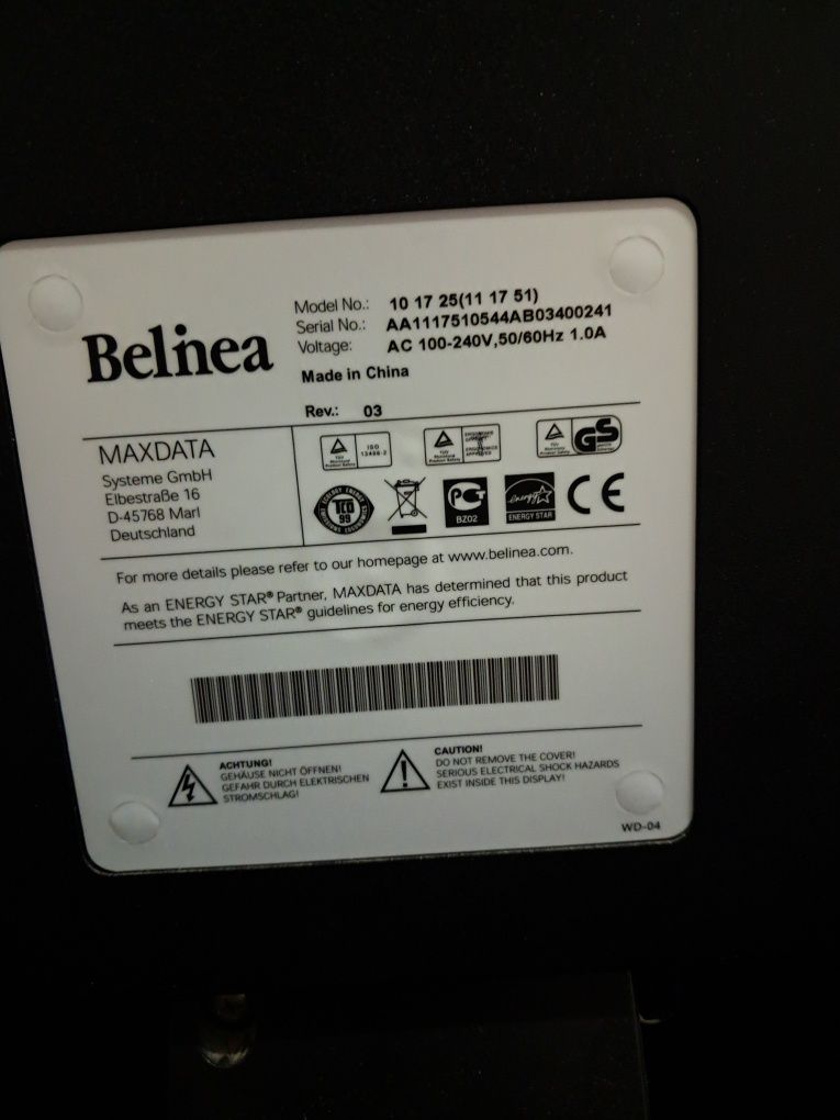 Monitor belinea.