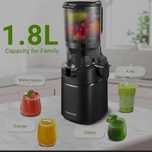 AMZCHEF Automatyczna sokowirówka wolnoobrotowa All-in-One, 1.8 l